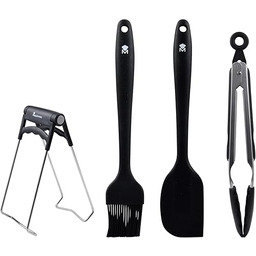 MasterPRO Zestaw 4 sztuk Narzędzia kuchenne Silikonowe Foodies Collection MP