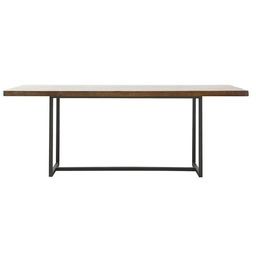 House Doctor KANT Stół 200x90 cm Drewno Mango i Czarna Rama