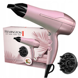 Suszarka Do Włosów Remington Z Odżywką Z Kokosa Jonizacja Moc 2200 W Mocna
