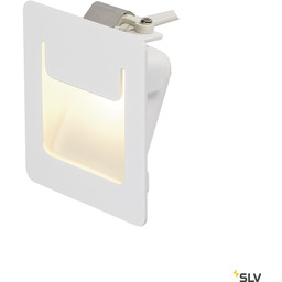 DOWNUNDER PUR 80 lampa ścienna wpuszczana, biały LED, prostokątna, D/S/W 8/3,2/8 cm schodowa- 151950
