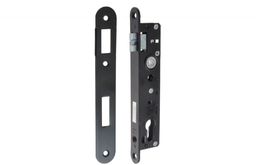 Zamek wpuszczany 90/22 czoło 22 bębenkowy ZZB-3 lakier prawy Metalplast-Częstochowa