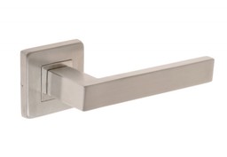 Klamka drzwiowa z tarczką kwadratową B-Harko X-TUBE stal nierdzewna