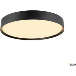 DECONA lampa ścienna i sufitowa, okrągła, 2700/3000K, 23W, PHASE, czarna, ściemniana