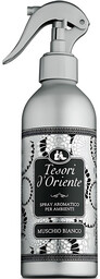 Tesori d''Oriente - Aromatic Linen And Room Spray - Odświeżacz powietrza i tkanin - Białe Piżmo - Muschio Bianco - 250 ml