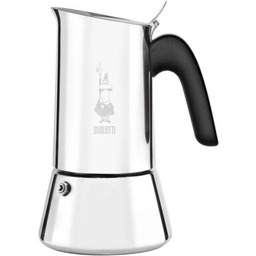 BIALETTI Kawiarka New Venus 4 TZ Srebrny 200 ml Kawa mielona 15% taniej! 50 zł za 500 zł na kolejne zakupy