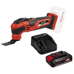 EINHELL Narzędzie wielofunkcyjne EINHELL Varrito Solo 4465160 + Akumulator 4512097 2.5 Ah 18V + Ładowarka