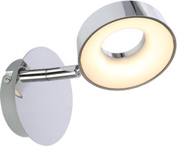 Candellux ISLA 91-61706 kinkiet lampa ścienna 1X4W LED CHROM 3000K 10cm