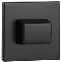 VDS szyld kwadratowy WC R67F rozeta na klucz Fit czarna 49-0083