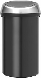 Brabantia Kosz Touch Bin, 60L Czarny Matowy