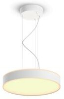 Philips Hue White Ambiance Enrave Biały Lampa sufitowa