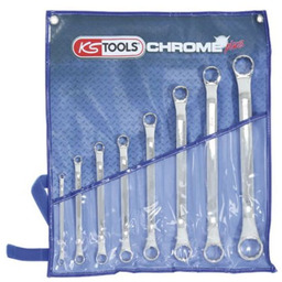 ZESTAW 6 KLUCZY OCZKOWYCH DWUSTRONNYCH KS TOOLS