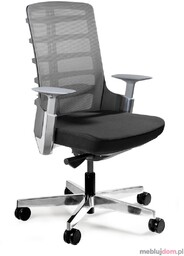 Fotel SPINELLY Unique bez zagłówka Biały, bl418 Black