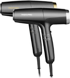 BaByliss Pro Falco BAB8550E/BE Suszarka do włosów z jonizacją, ultracicha / ultralekka, różne kolory 2000W