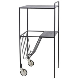 House Doctor USE Wózek - Stolik na Kółkach Czarny - Mały