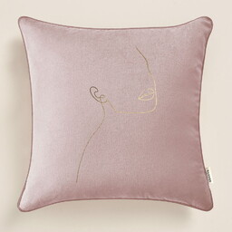 POSZEWKA DEKORACYJNA MADEMOISELLE - Pudrowy Róż 40x40