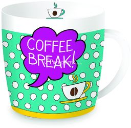 KUBEK PORCELANOWY W PUSZCE - Coffee Break (217 COBE)