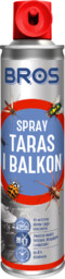 Spray na muchy, komary, osy, mrówki, pająki, owady Bros Taras i Balkon 400ml