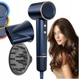 Suszarka Do Włosów Z Jonizacją Dyfuzorem Koncentrator Zimny Nawiew 1500W