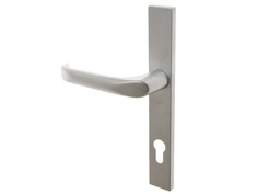 Klamka drzwiowa FAM 14924 90/240/32 chrom matowy prawa (2 śruby)