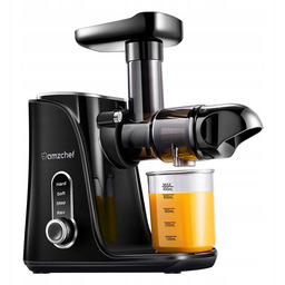 Wyciskarka wolnoobrotowa pozioma Amzchef GM3001-BK 150 W