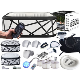 Zestaw Premium Dmuchane Ogrodowe Spa MSpa Soho P-SH069