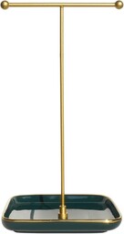 VROOMIUM Uchwyt na naszyjnik - ceramiczna podstawa o wysokości 0,3 m stojak na biżuterię, estetyczny wieszak na biżuterię, ekspozycja na naszyjniki, bransoletki, pierścionki, obroże wystawiennicze -