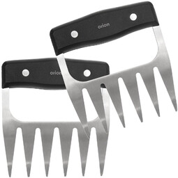 Widelce do szarpania mięsa stalowe 2 szt.