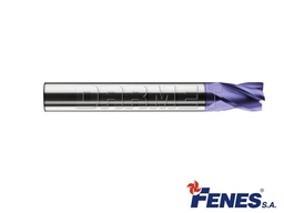 FENES Frez trzpieniowy do metalu 10 mm 2-ostrzowy długi walcowo-czołowy chwyt walcowy DIN6527-L VHM TiAIN 0641-512-911-055