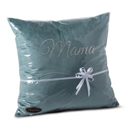 Eurofirany Poduszka dekoracyjna T/0494 Mama poszewka dekoracyjna 40x40 morska Pierre Cardin+ wkład