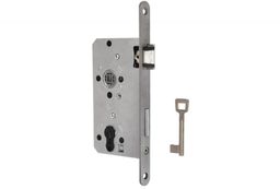 Zamek wpuszczany OBI K3, 3-klasa mechaniczna 72/55/20 KL prawy stal szlifowana