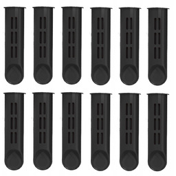 Zestaw 12 filtrów wkładów do butelki filtrującej Dafi Solid Soft czarny