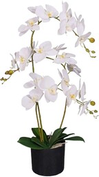 Leaf Design UK realistyczny sztuczny kwiat orchidei w doniczce