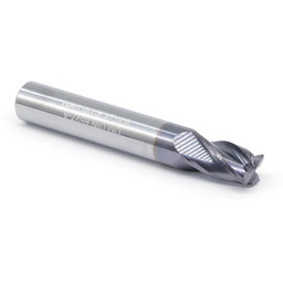DARMET Frez trzpieniowy z chwytem walcowym do metalu 9 mm 4-ostrzowy DIN 6527-A VHM/TiAIN