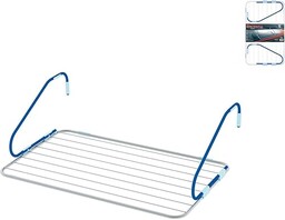 H & H Pengo ST188 Pogge balkonowa suszarka na pranie, biała, 110 x 2 x 54 cm