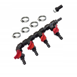 Rozdzielacz powietrza 1x4 do oczyszczalni, stawu