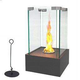 Biokominek Wolnostojący Bezdymny Do Domu Na Taras Ogrodowy Wysoki 37x21x21