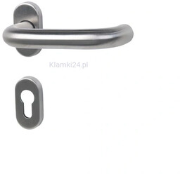 Tunis - Komplet klamek profilowych ze stali nierdzewnej