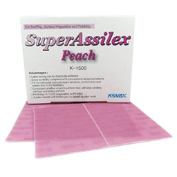KOVAX Assilex Peach - Papier ścierny na rzep K1500 130x170mm