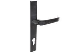 Klamka drzwiowa FAM 14114 92/240/32 brąz czekoladowy lewa (3 śruby)