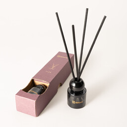 Dyfuzor zapachowy z patyczkami Ilze 50 ml, 5x5x25 cm