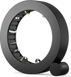 Umbra Ferris Organizer na biżuterię, uchwyt na pierścionek z drewna, czarny