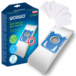 24x WORKI DO ELECTROLUX PHILIPS AEG ZANUSSI BAG ELMB01K