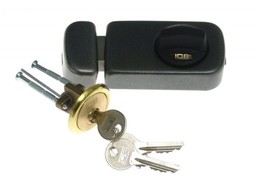 Zamek wierzchni bębenkowy LOB TB61 grafit