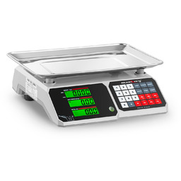 Waga spożywcza sklepowa licząca z pamięcią i funkcją liczenia sztuk SBS-PW-301CB 30kg / 1g