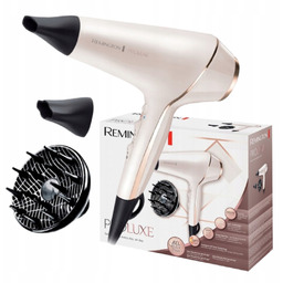 Suszarka Remington Z Jonizacją 2x Koncentrator Dyfuzor Mocna 2400 W Pearl