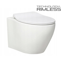MISA WC RIMLESS + DESKA DUROPLAST SLIM