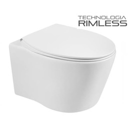 MISA WC 49,5x36,5 x36 cm RIMLESS + DESKA DUROPLAST SLIM