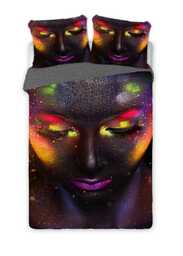 Faro Pościel bawełniana 160x200 Twarz 0104 luminescencja perkal