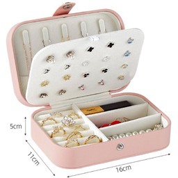 Kuferek na biżuterię SZKATUŁKA organizer mały elegancki