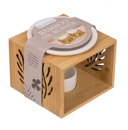 Bambusowy Kominek Zapachowy - Liście